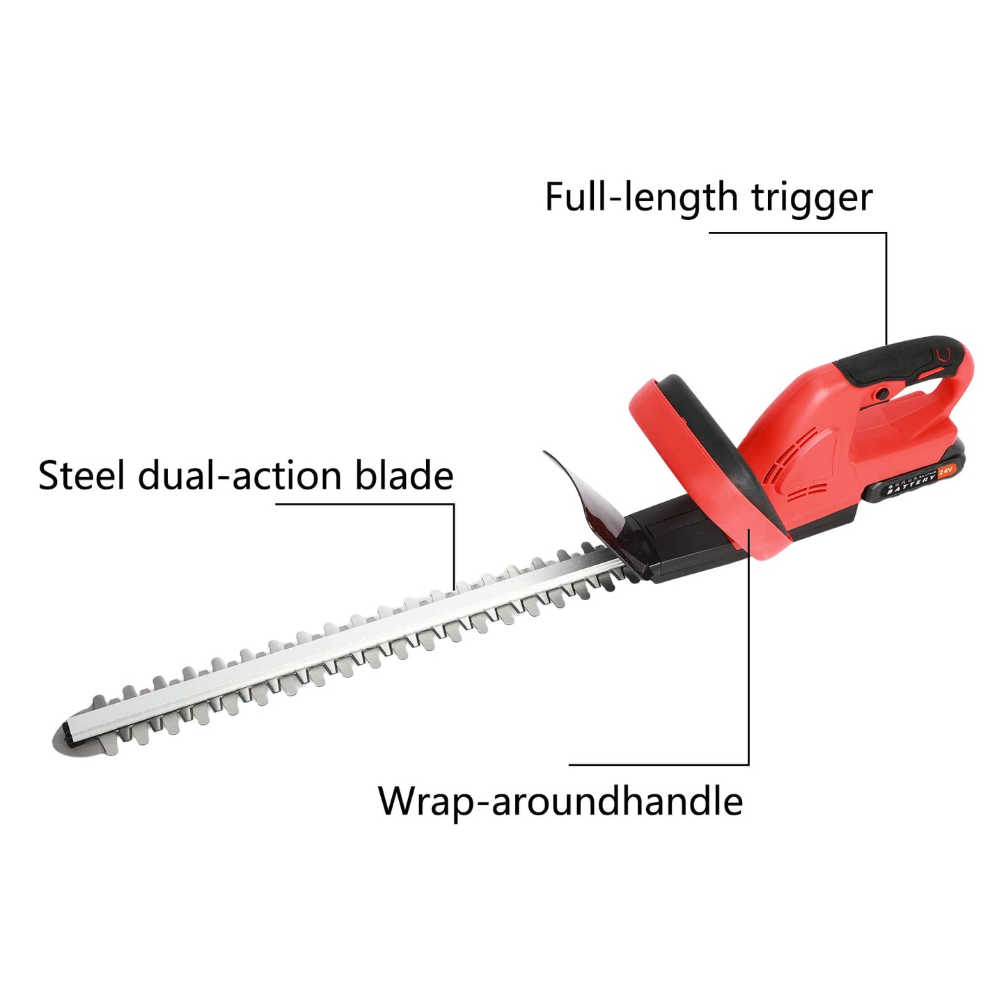 - Shienfir Cordless Hedge Trimmer | 21V Electric Hedge Trimmer | 15mm Tooth Spacing | 800W | Electric Cordless Hedge Trimmer -
