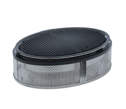 COBB Supreme Deluxe 2.0 Charcoal Grill (Grill Dimensions 50 x 36 cm, Includes Lid + Grill Plate, Large Grill, for 12 People, Table Grill, Compact Grill, for BBQ/Camping) 600-1