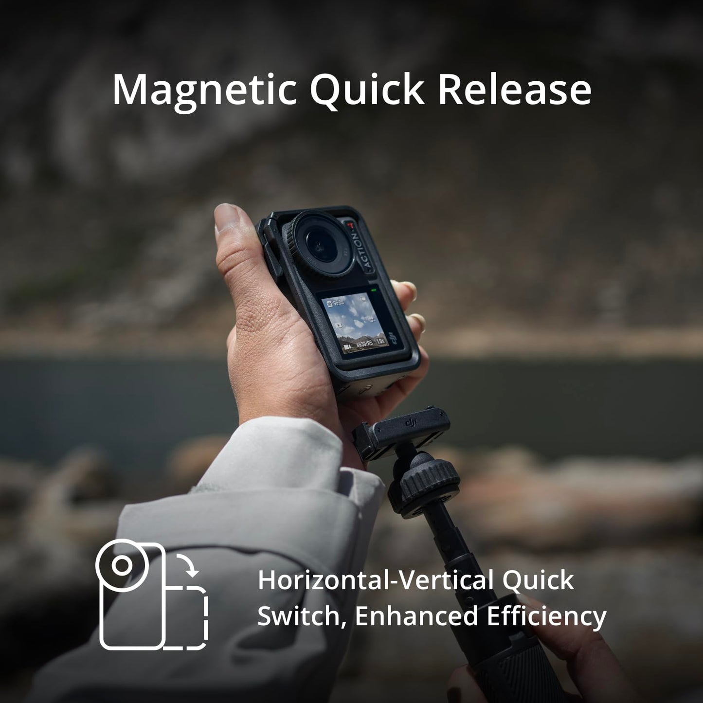 - DJI Osmo Action 4 Standard Combo - 4K/120fps Waterproof Action Camera |  1/1.3-Inch Sensor & Stunning Low-Light Imaging -