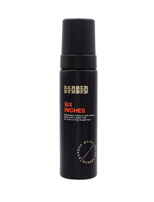 - Six Inches | Weightless Texture Foam | Medium Hold | Long Lasting -