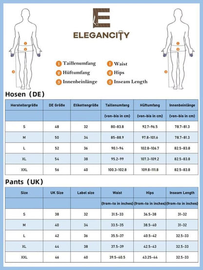 - Elegancity Mens Golf Trousers | Casual Outdoor Jogging Trousers | Slim-Fit Stretch Golf Pants -