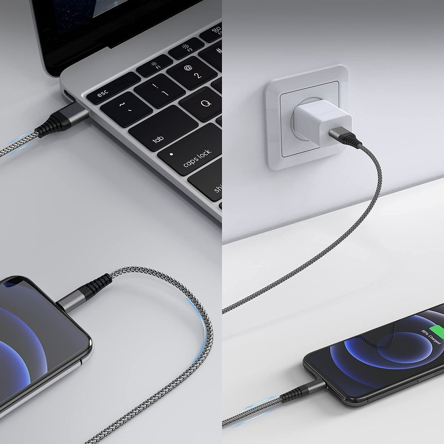 - iPhone Charger Cable | 3M | 2Pack | Fast Charger -