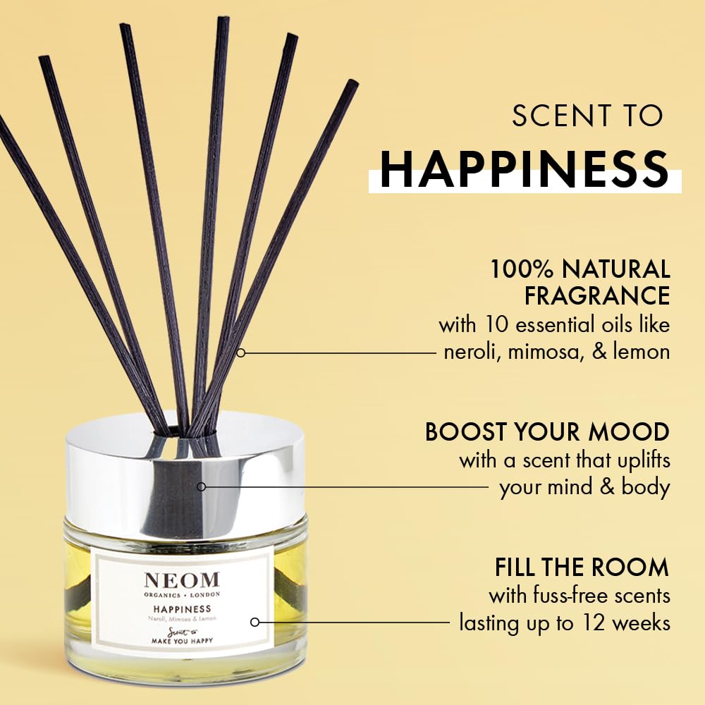 - Neom Organics London | Happiness Reed Diffuser -