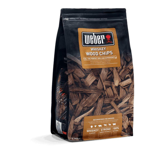- Weber Whiskey Wood Chips | Hardwood Cooking Pellets | 0.7 kg | BBQ Smoker Wood Chips |