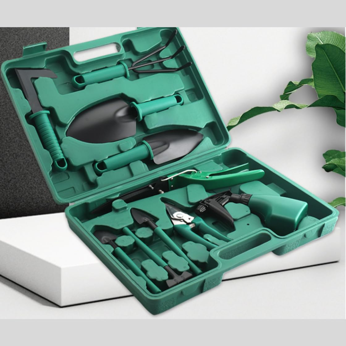 - DR GARDEN Garden Tools Set | Gardening Kit (10pcs) | Hand Tools for Gardener -