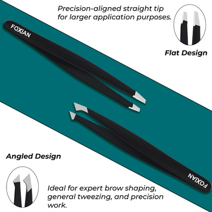 - Foxian Tweezers for Facial Hair -
