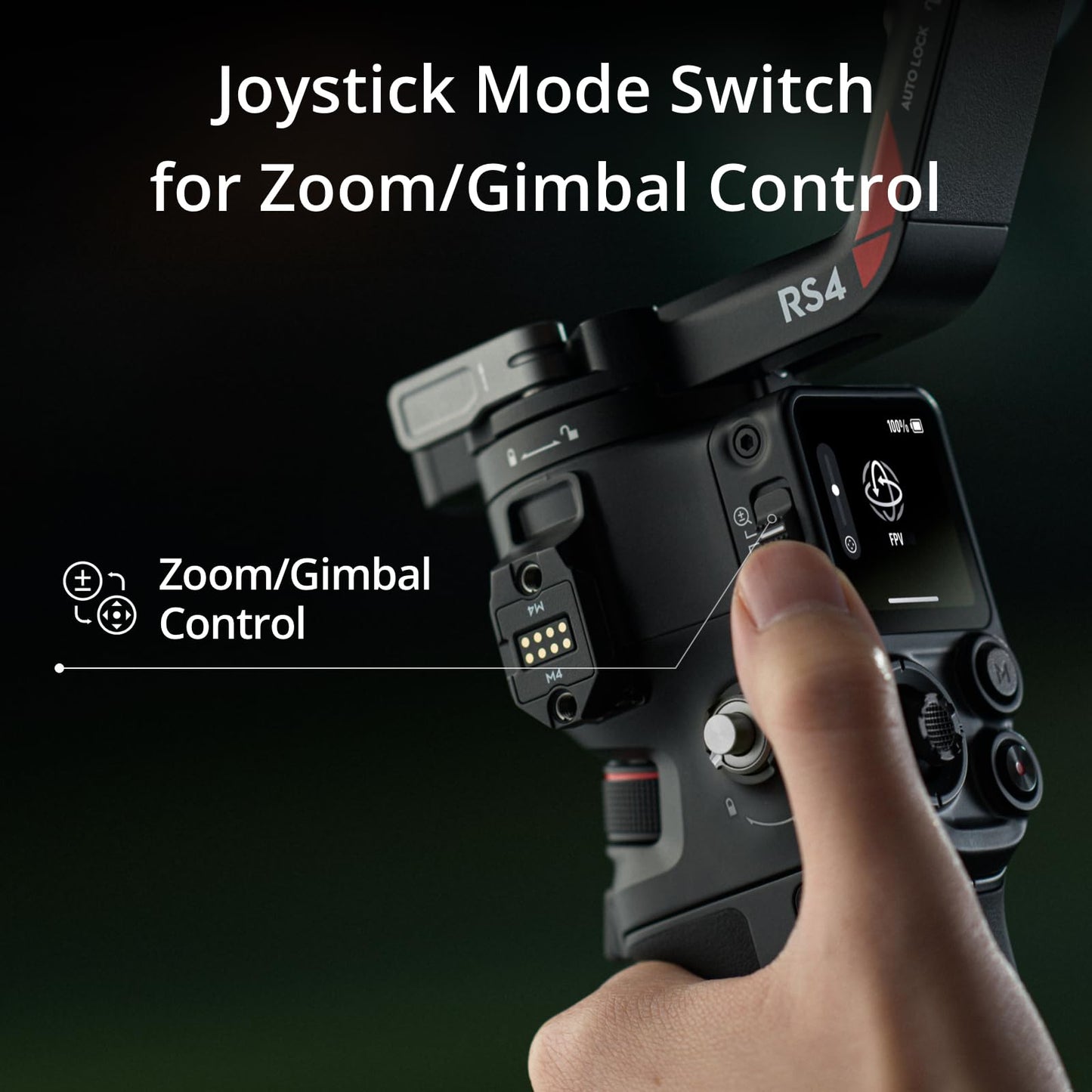 - DJI RS 4, 3-Axis Gimbal Stabilizer For DSLR And Mirrorless Cameras | Canon/Sony/Panasonic/Nikon/Fujifilm -