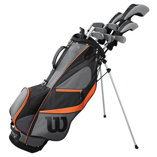 - WILSON Golf 2019 Mens X31 Complete Steel Shaft Package Set Stand Bag