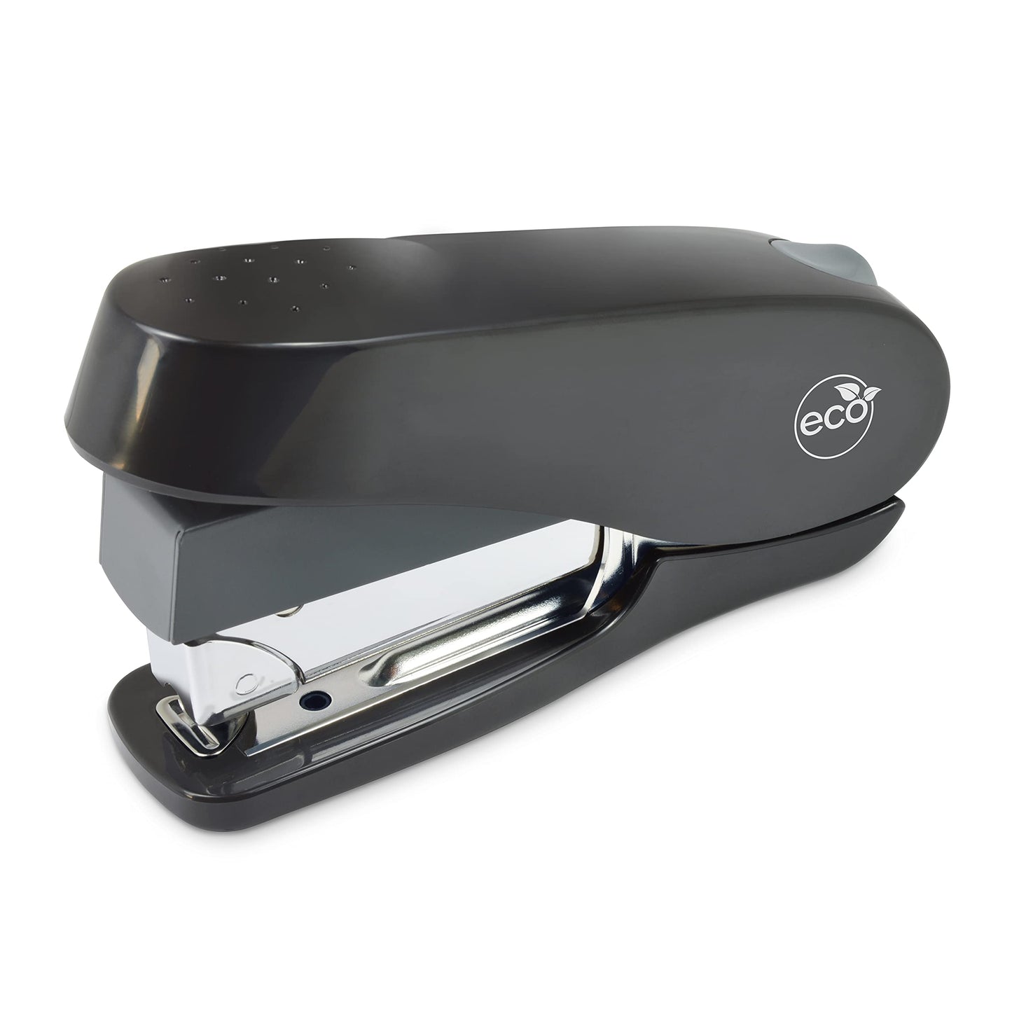 - Rapesco 1466 Germ-Savvy Antibacterial | ECO Luna Less Effort Stapler | 2000 Staples | 50 Sheet Capacity | Black -