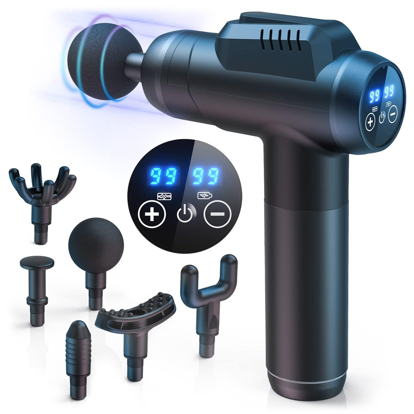 - Timiyou Massage Gun |Massage Gun Deep Tissue | Back Massagers for Muscle Pain -