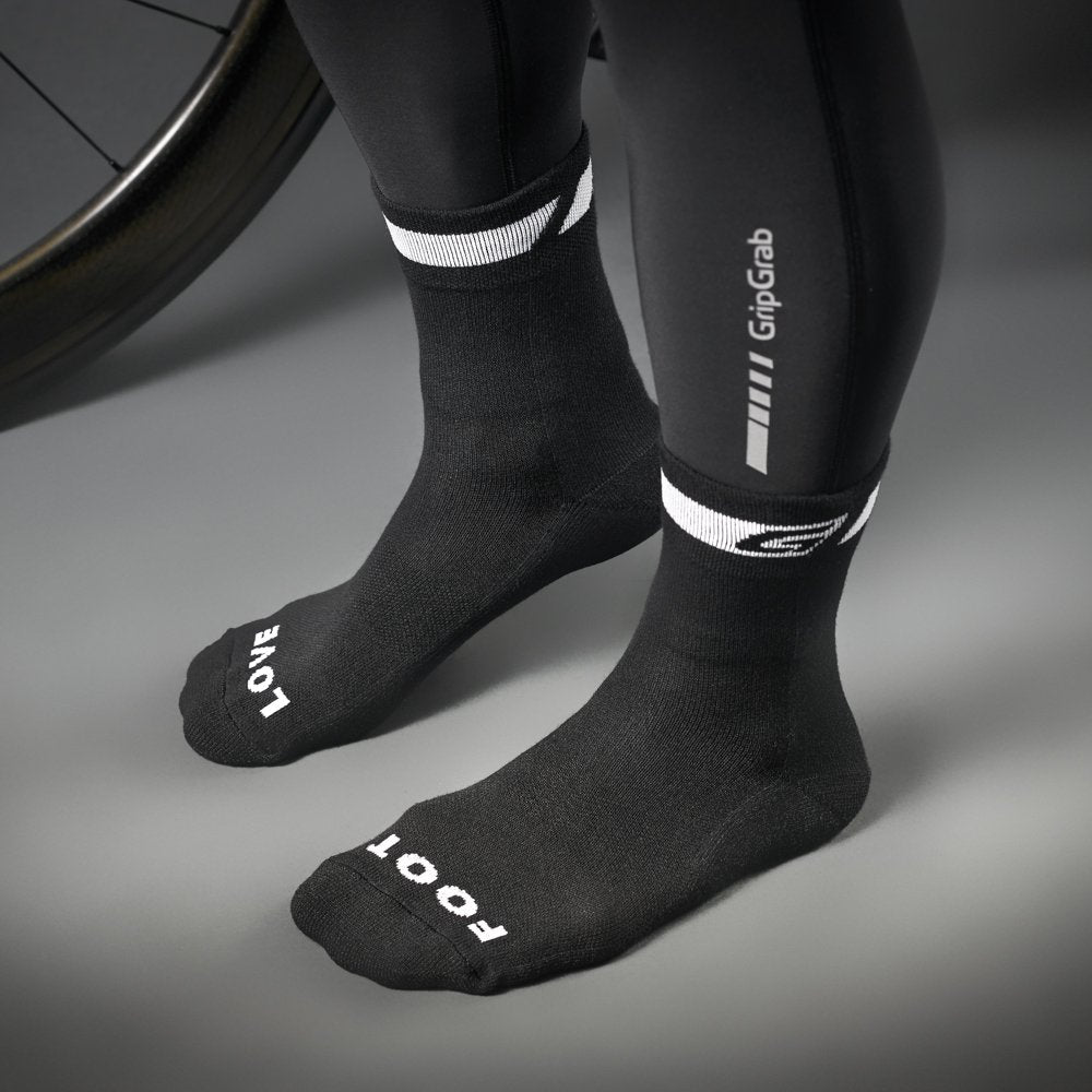 - GripGrab Spring Autumn Thermolite Padded Thermal Cycling Socks -