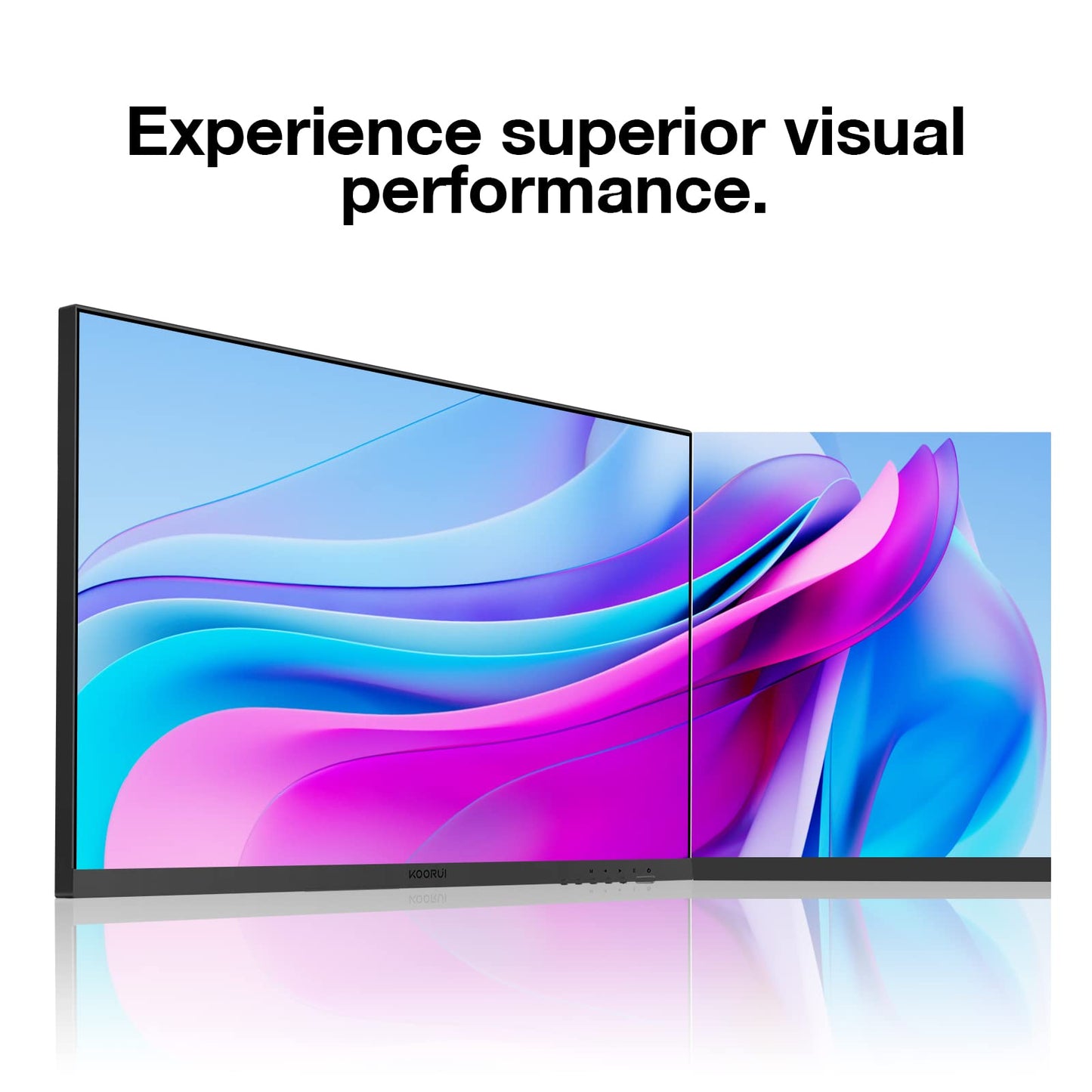 - KOORUI 27 Inch FHD Monitor | Computer Monitor | (1080P, 75HZ, HDMI+VGA, 99% SRGB, 5ms Response, Eye Care) -