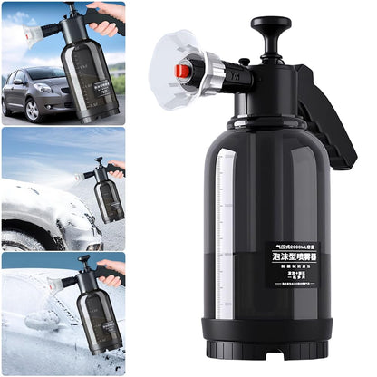 - ENCOMAG Snow Foam Pump Sprayer | Car Foam Sprayer | 2L | Hand Pneumatic Foam Cannon -