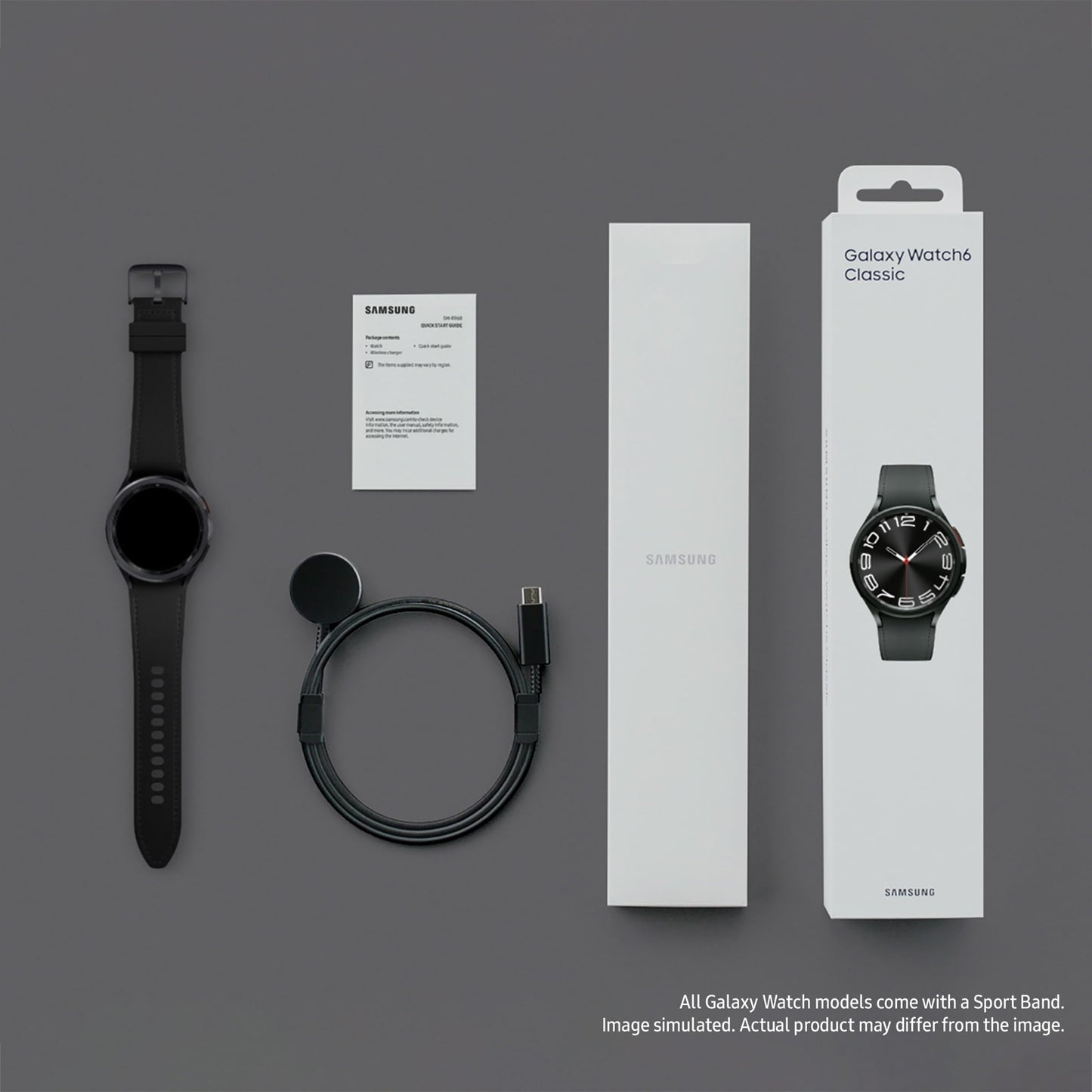 - Samsung Galaxy Watch6 Classic Smart Watch | Fitness Tracker | Bluetooth | 43mm | Black -