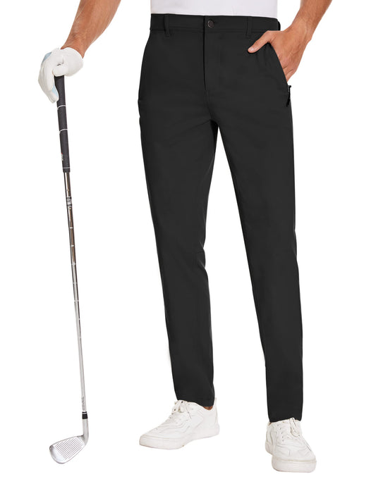 - SPECIALMAGIC | Men's Slim-Fit Stretch Golf Pants | Water Resistant Hiking Pants -