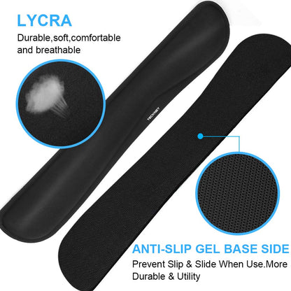- TECKNET Wrist Rest Mat | Keyboard and Mouse Wrist Support Pad Set -
