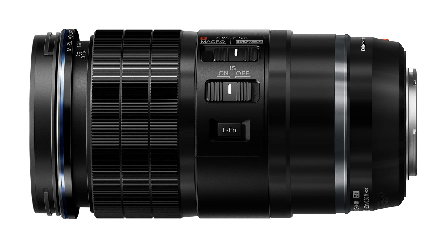 - M.Zuiko Digital ED 90mm | F3.5 Macro IS PRO tele-macro lens -