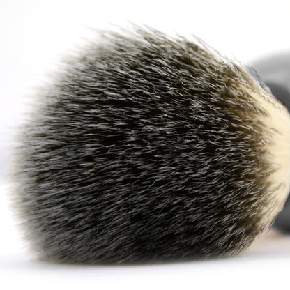 CONGGUAN Shaving Brushe Wooden Handle Nylon Hair Shaving Brush Luxury Exfoliating Synthetic Mens Shaving Brush for Professional Hair Salon Tool Wet Shaving