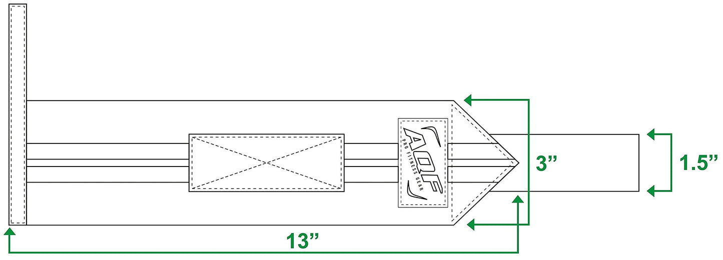 AQF Power Weight Lifting Wrist Wraps Supports Gym Training Fist Straps - Sold as Pair & One Size Fits All (Black)