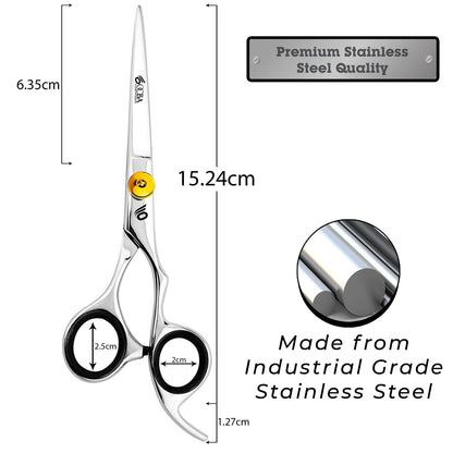 - OCBA Professional Hairdressing Scissors | Barbers & Hairdressers | 6" -