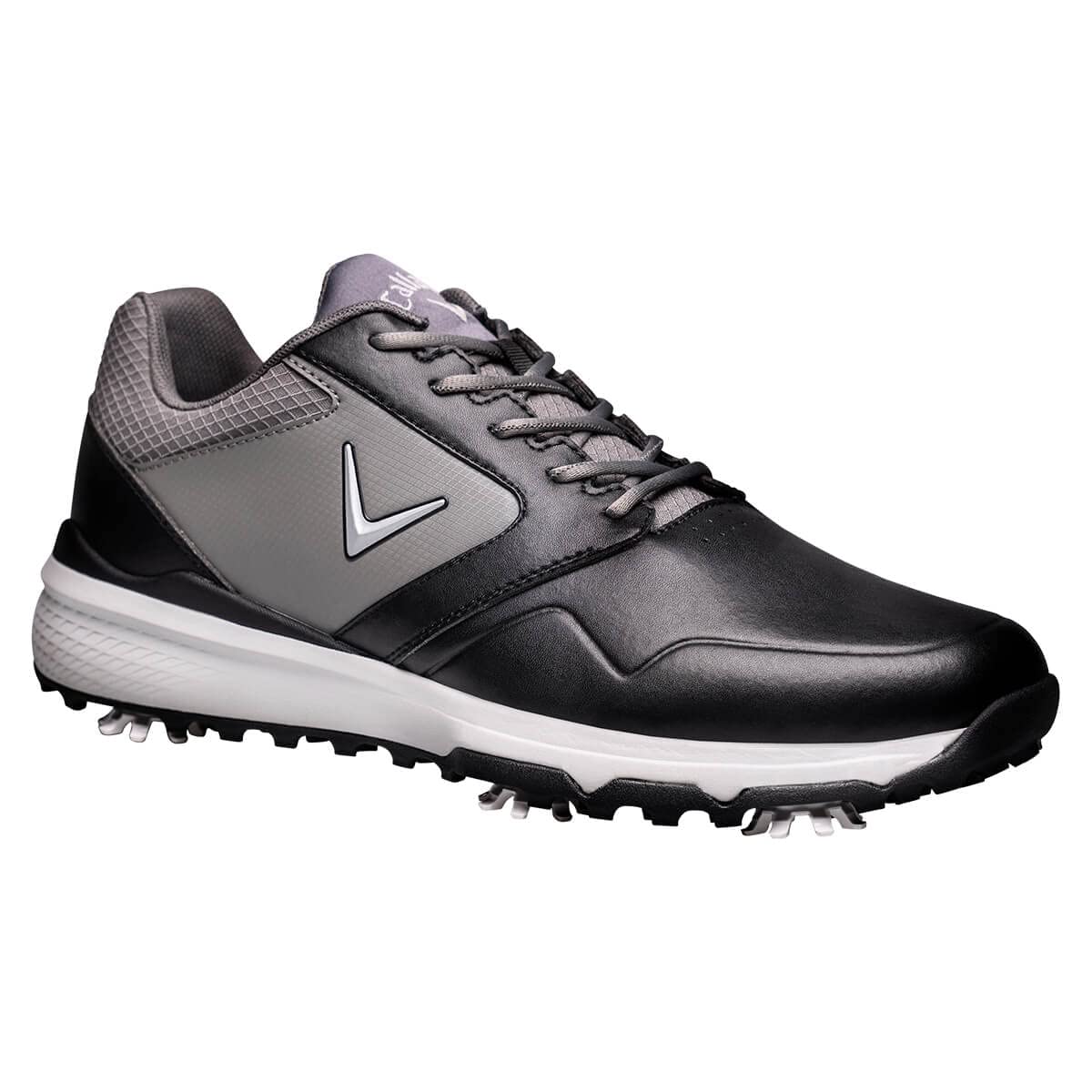 Callaway Men's Chev Golf Shoe, Black Grey, 8 UK