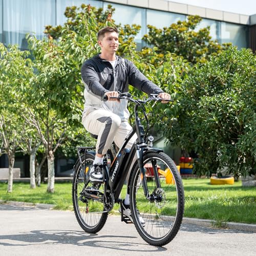 - HITWAY Electric Bike for Adults | 28" Electric Bicycle Commute E-bike | 36V 12Ah Removable Battery | 250W Motor | 7-Speed Gear -