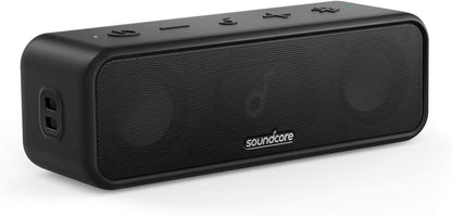 - Soundcore 3 by Anker | Bluetooth 5.0 Speaker | 24H Playtime | IPX7 Waterproof -