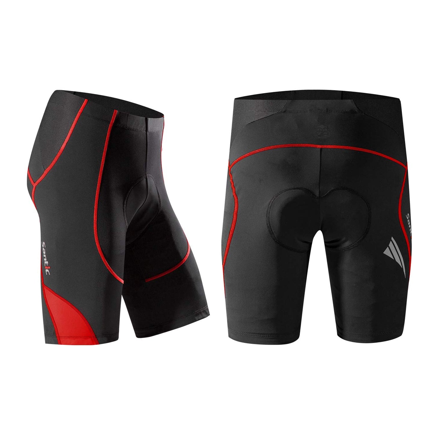 - Santic Mens Cycling Shorts | Padded Cycle Shorts -
