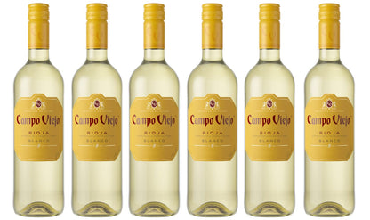 Campo Viejo Rioja Blanco White Wine, 6 x 75 cl (Case of 6)