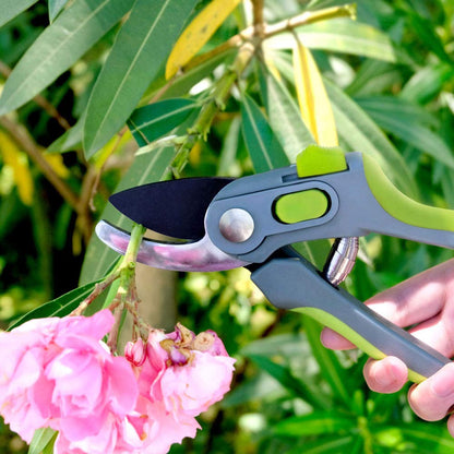 - Hortem Garden Shears Set | 28" Tree Loppers Heavy Duty | 23" Professional Hedge Clippers | 8" Sharp Pruning Shears -