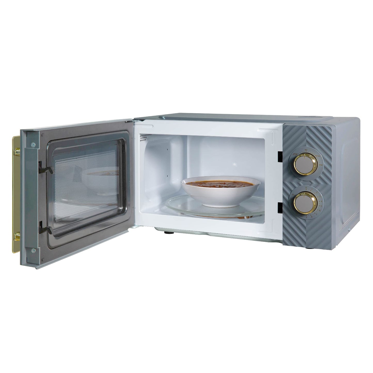- Russell Hobbs 17 Litre | 700W | Grey Solo Manual Microwave -