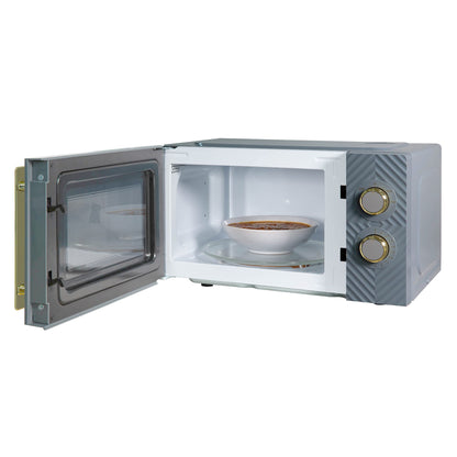 - Russell Hobbs 17 Litre | 700W | Grey Solo Manual Microwave -