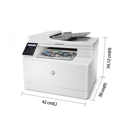- HP Color LaserJet Pro | MFP M183fw colour laser printer Scanner copier Fax LAN WiFi -