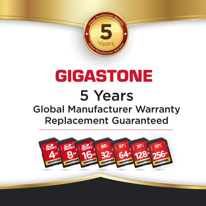 - Gigastone 128GB 2-Pack SD Card | UHS-I U1 Class 10 SDXC Memory Card | Full HD Video -
