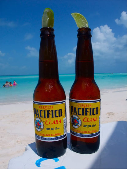 - Pacifico Clara Premium Mexican Lager 355ml Bottles (12 Pack) | 4.5% ABV -