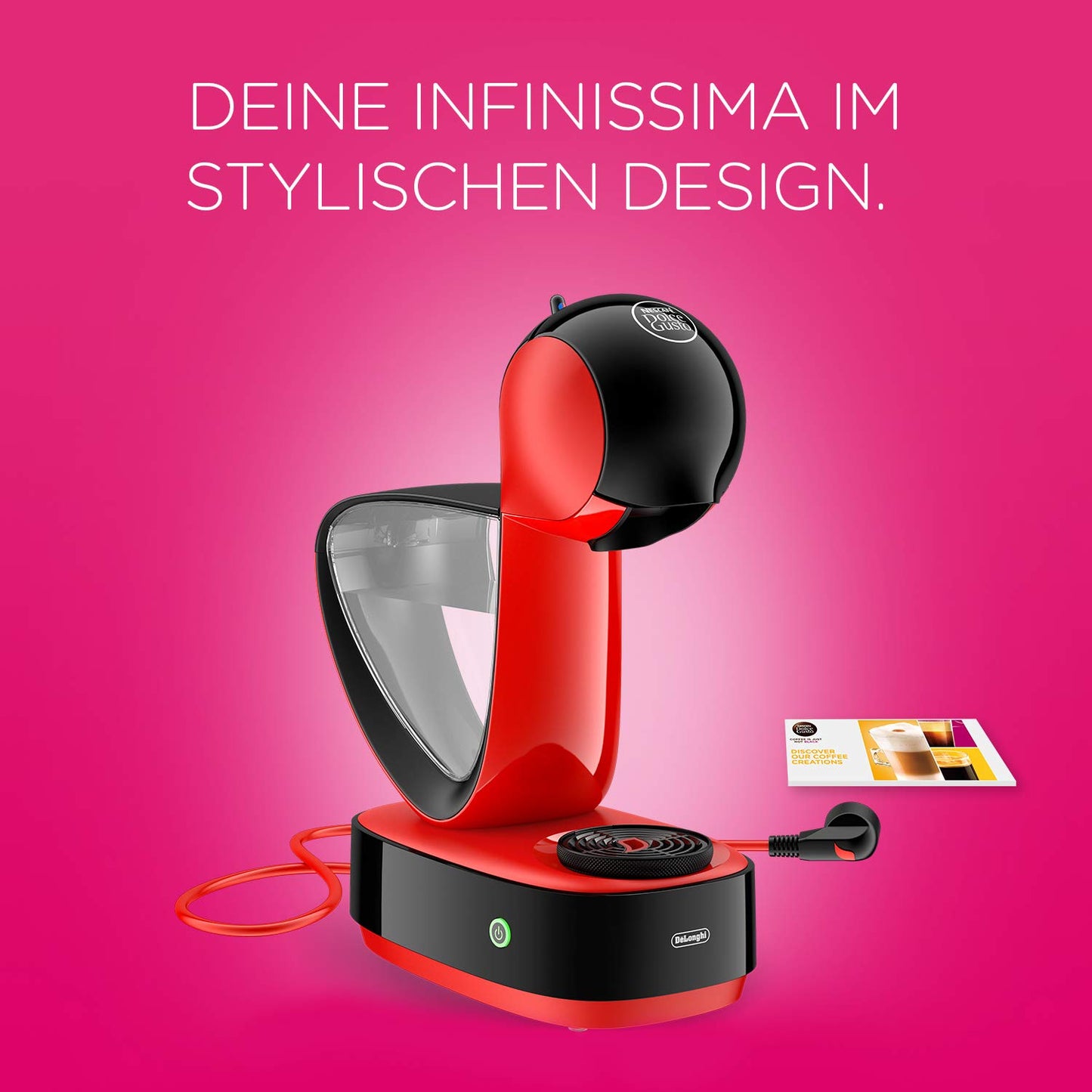 - Dolce Gusto DeLonghi Nescafé Infinissima Pod Capsule Coffee Machine | Espresso, Cappuccino And More -