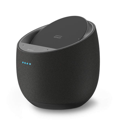Belkin SoundForm Elite Hi-Fi Smart Speaker + Wireless (Voice-Controlled Bluetooth Speaker, Amazon Charger Alexa Speaker, Sound Technology by Devialet, AirPlay2 Enabled) - Black