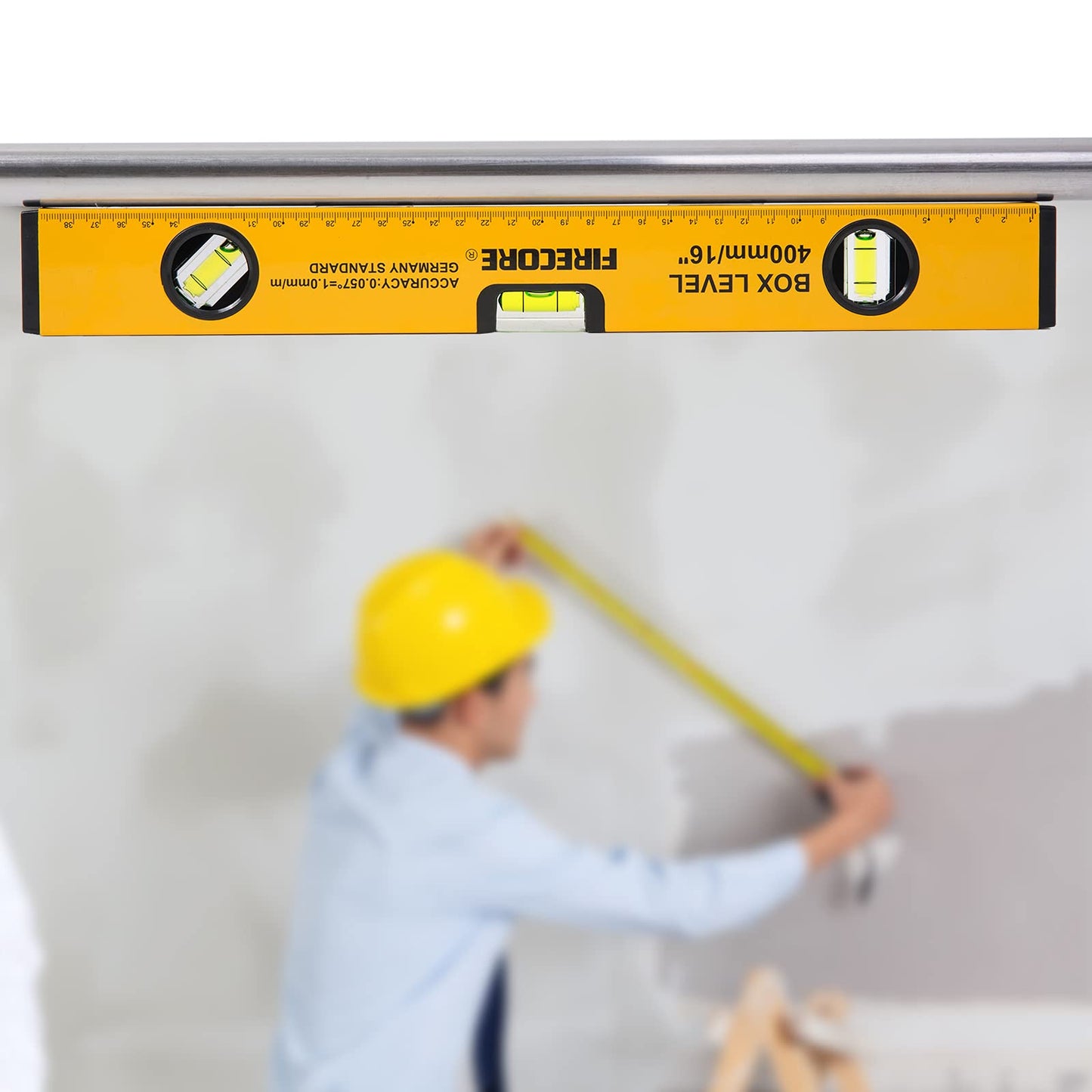 - Firecore Spirit Level Magnetic Torpedo Level 400mm | Small Spirit Level -
