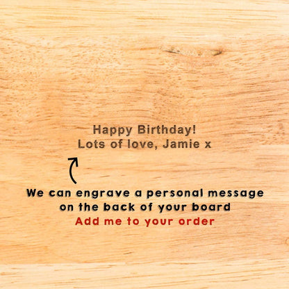 - Personalised BBQ Chopping Board -