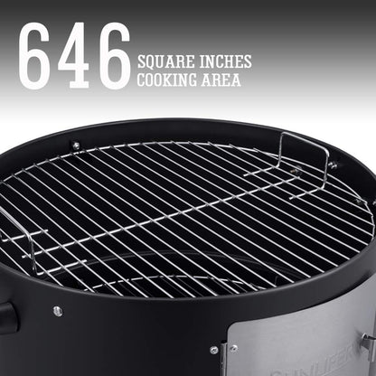 - SUNLIFER | BBQ Charcoal Smoker Grill | 3-in-1 Heavy Duty Barbecue Grill -