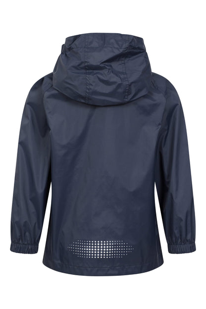 - Mountain Warehouse Pakka Kids Waterproof Jacket | Wind Resistant, Lightweight & Breathable Rain Coat -