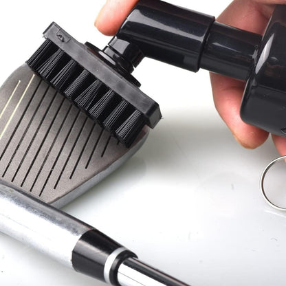 - FUZVOL Golf Club Brush | Club Groove Cleaner | Built in Water Spray -