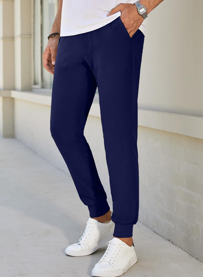 - Elegancity Mens Golf Trousers | Casual Outdoor Jogging Trousers | Slim-Fit Stretch Golf Pants -