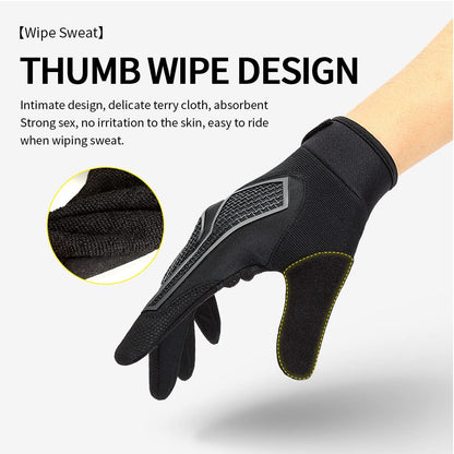 - KynciLOR Cycling Gloves Bike | Gloves for Men | Shock-Absorbing Gel -