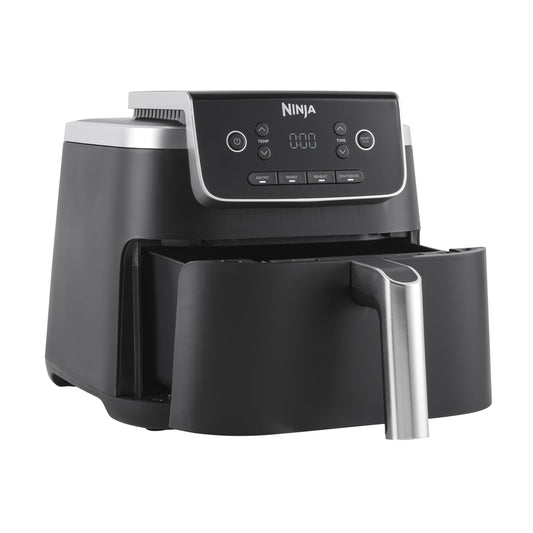 - Ninja Air Fryer PRO | 4.7L | Single Drawer | 4-in-1 | Air Fryer | Black -