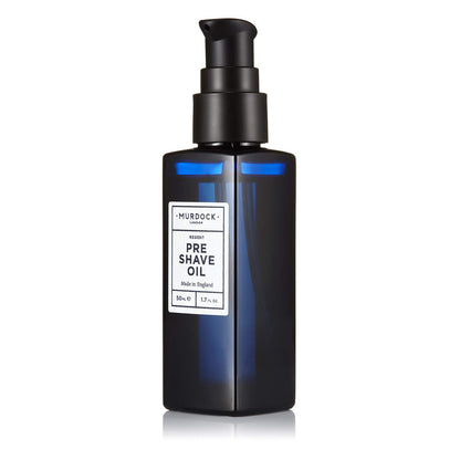 - Murdock London Pre Shave Oil | 100% Natural Oils Soften and Prep Beard for Smooth Shave -