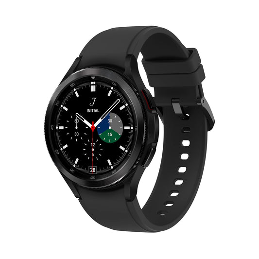 - Samsung Galaxy Watch4 | Classic Smart Watch | Rotating Bezel | Health Monitoring, Fitness Tracker, Bluetooth | 46mm | Black -