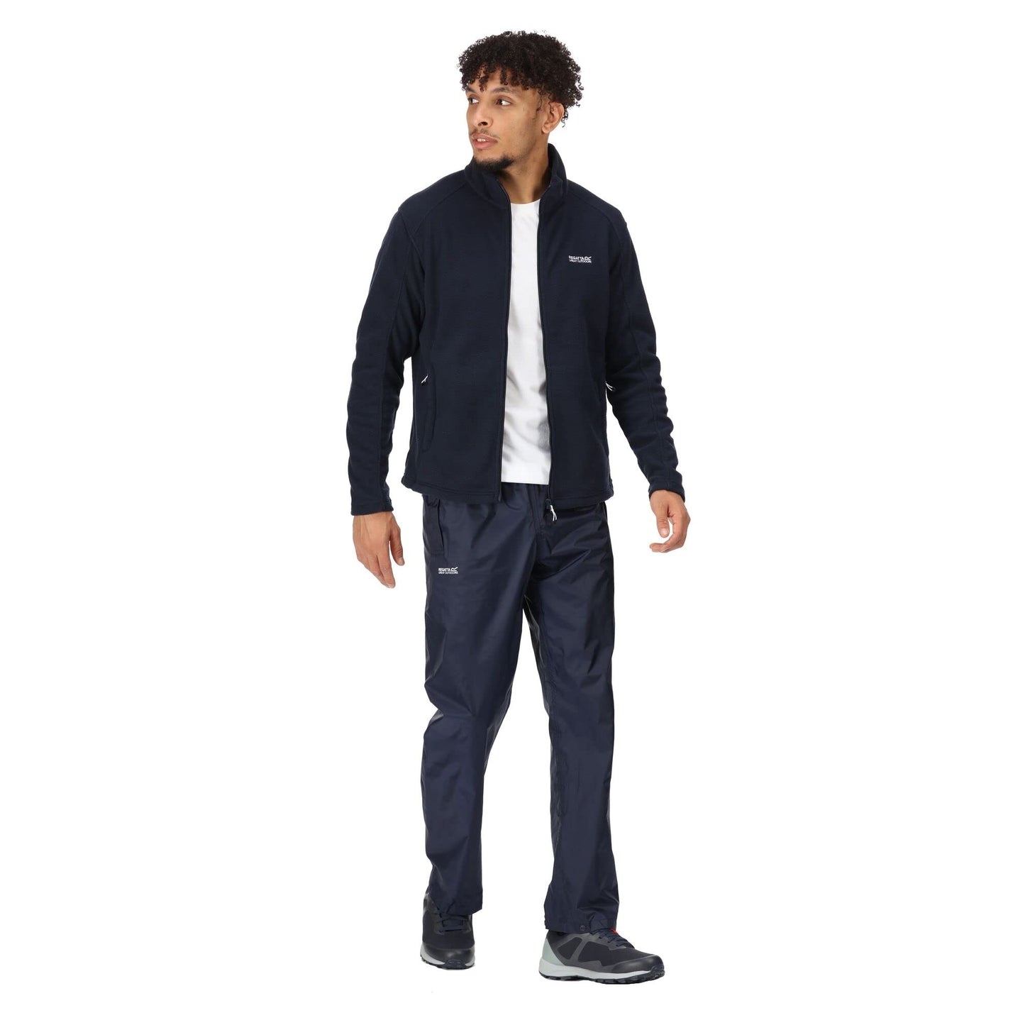 - Regatta Mens Pack It Outdoor Waterproof Overtrousers | Navy -