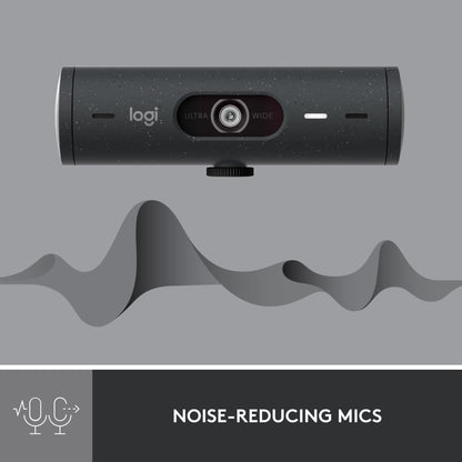 - Logitech Brio 500 Full HD Webcam | Auto Light Correction -