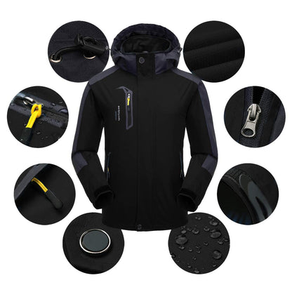 - Naudamp Men's Outdoor Waterproof Jacket | Lightweight Softshell Rain Coat -